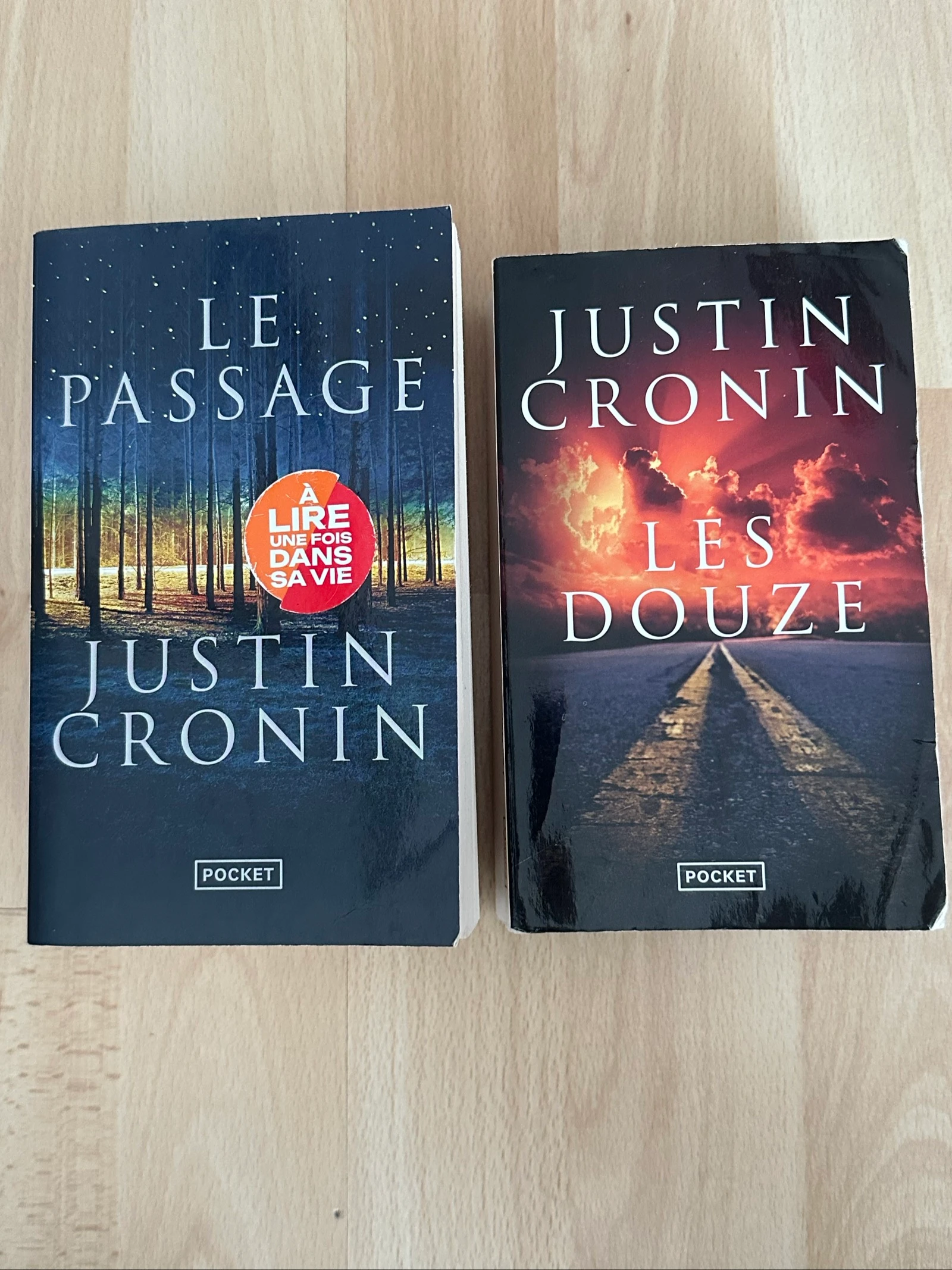 Lot Justin Cronin - Le Passage + Les Douze Tomes 1 et 2 de la Trilogie - Pocket